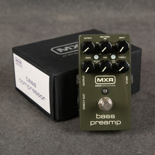 MXR M81 Bass Preamp Pedal - 2nd Hand