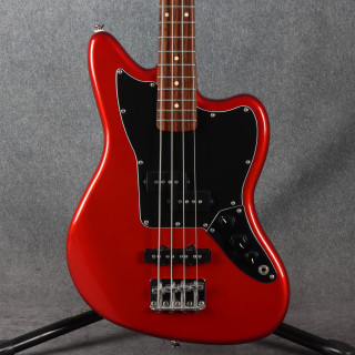 Squier Vintage Modified SS Jaguar Special Bass - Metallic Red - 2nd Hand