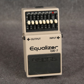 Boss GE-7 Graphic Equalizer Pedal - 2nd Hand (157535)