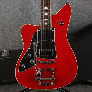 Duesenberg Paloma - Left Handed - Red Sparkle - 2nd Hand