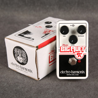 Electro Harmonix Nano Big Muff Pi FX Pedal - 2nd Hand