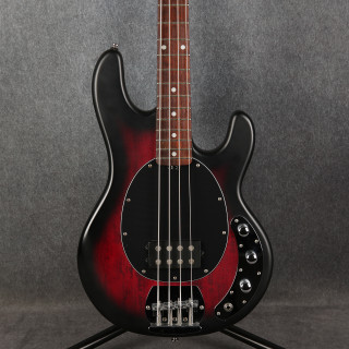 Sterling by Musicman S.U.B RAY 4 - Red Ruby Burst - 2nd Hand
