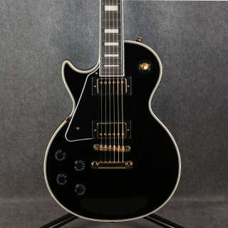 Epiphone Les Paul Custom - Left Handed - Ebony - 2nd Hand (158687)
