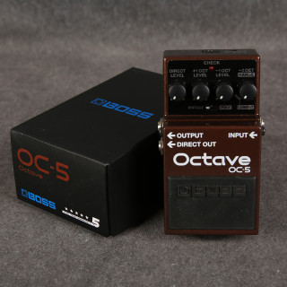 Boss OC5 Octave Pedal - 2nd Hand