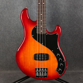 Fender Deluxe Dimension Bass IV - Aged Cherry Burst - 2nd Hand