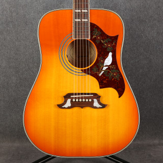 Epiphone Dove Pro Electro Acoustic - Violin Burst - 2nd Hand