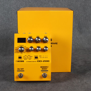 Boss OD-200 Hybrid Drive Pedal - 2nd Hand (159816)