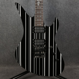 Schecter Synyster Gates Standard - Gloss Black with Silver Pinstripes - 2nd Hand