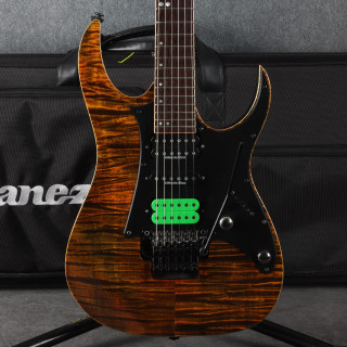 Ibanez RG950WFMZ Premium - Tiger Eye - Modified - 2nd Hand