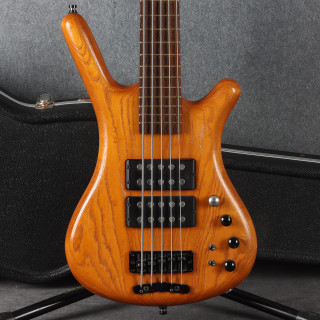 Warwick Corvette $$ 5-String Bass - Natural - 2nd Hand
