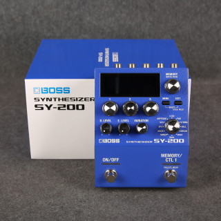 Boss SY-200 Guitar Synthesizer Pedal - 2nd Hand (159942)
