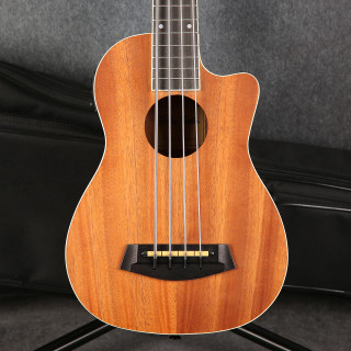 Harley Benton UkeBass Mahogany - Natural - 2nd Hand