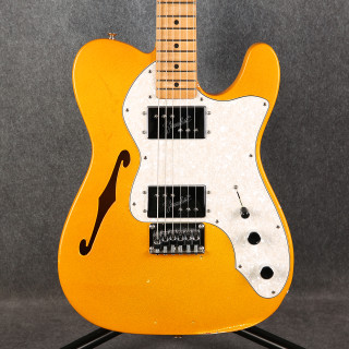 Fender Thinline Deluxe Partscaster - Orange Sparkle - 2nd Hand
