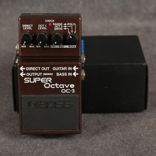 Boss OC-3 Super Octave Pedal - 2nd Hand (160157)