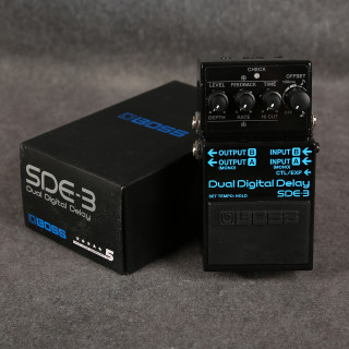 Boss SDE3 Dual Delay - 2nd Hand