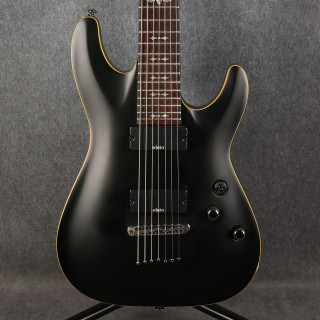 Schecter Demon-7 - Aged Black Satin - 2nd Hand (160682)