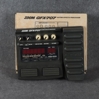 Zoom GFX-707 Guitar Effects Processor - 2nd Hand