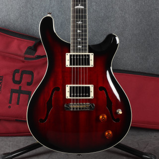 PRS SE Hollowbody - Fire Red Burst - 2nd Hand