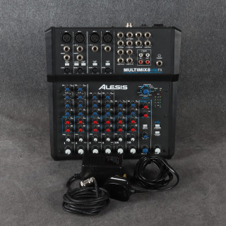 Alesis MultiMix 8 USB FX Mixer - 2nd Hand