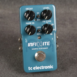TC Electronic Infinite Sample Sustainer FX Pedal - 2nd Hand