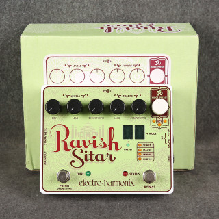 Electro Harmonix Ravish Sitar Pedal - 2nd Hand