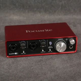 Focusrite Scarlett 2i2 2nd Gen USB Audio Interface - 2nd Hand