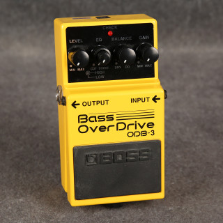 Boss Bass Overdrive ODB-3 Pedal - 2nd Hand