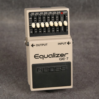 Boss Graphic Equalizer GE-7 Pedal - 2nd Hand