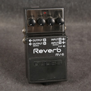Boss Reverb RV-6 FX Pedal - 2nd Hand