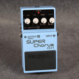 Boss CH-1 Super Chorus Effects Pedal - 2nd Hand
