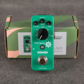 Donner Reverb Verb Square Pedal - 2nd Hand