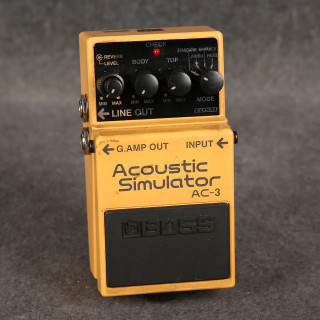 Boss AC-3 Acoustic Simulator Effects Pedal - 2nd Hand