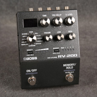 Boss RV200 Reverb Pedal - 2nd Hand