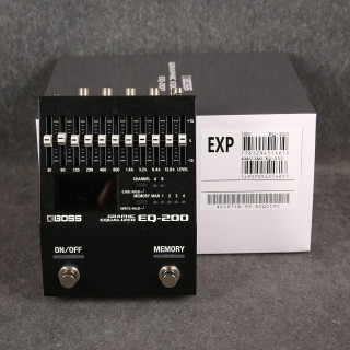 Boss EQ-200 Graphic Equalizer Pedal - 2nd Hand