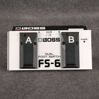 Boss FS6 Dual Foot Switch - 2nd Hand