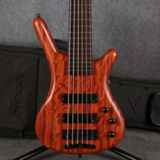 Warwick Pro Series Corvette Bubinga 6 String Bass - Made in Germany - 2nd Hand