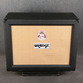Orange PPC212OB 2x12 Open Back Cabinet - Black **COLLECTION ONLY** - 2nd Hand