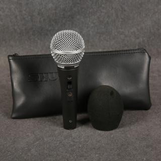 Shure SM48S Dynamic Vocal Microphone with Switch - 2nd Hand
