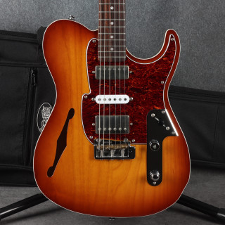 Fret King Country Squire Semitone De Luxe - Honeyburst - 2nd Hand