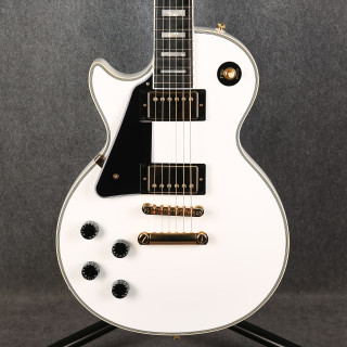 Epiphone Les Paul Custom - Left Handed - Alpine White - 2nd Hand