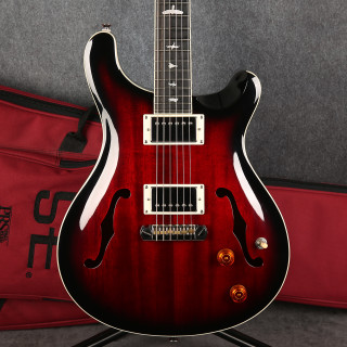 PRS SE Standard Hollow Body - Fire Red Burst - 2nd Hand