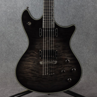 Schecter Hellraiser Hybrid Tempest - Trans Black Burst - 2nd Hand