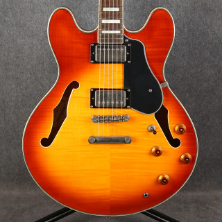Tanglewood TSB 59 DLX Semi Hollowbody - Honey Burst - 2nd Hand