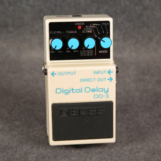 Boss Digital Delay DD-3 Guitar Pedal - 2nd Hand