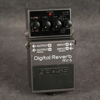 Boss RV-5 Digital Reverb Guitar Pedal - 2nd Hand
