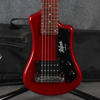 Hofner Shorty Electric Guitar - Red - 2nd Hand