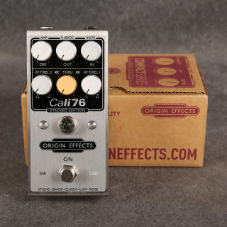 Origin Effects Cali76 Stacked Compressor - Black - 2nd Hand