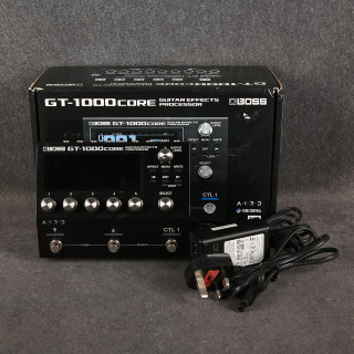 Boss GT-1000CORE Guitar Multi Effects Processor - 2nd Hand
