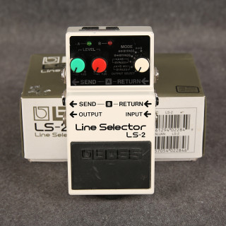 Boss LS-2 Line Selector | Rich Tone 2nd Hand