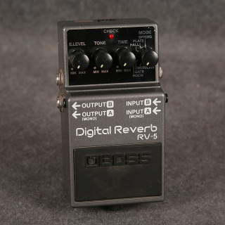 Boss RV-5 Digital Reverb | Rich Tone 2nd Hand